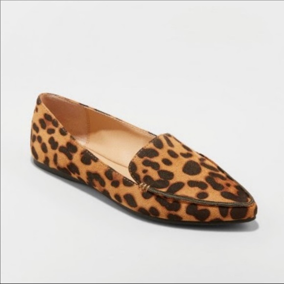 a new day Shoes - Leopard Pointed Toe Flat